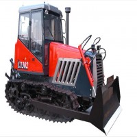 crawler dozer with winch and snow blade/snowplow loader tractor