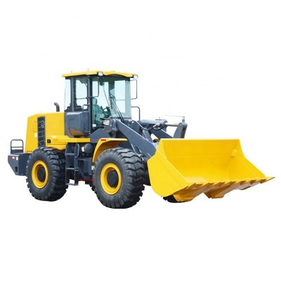 Construction earthmoving equipment 4 ton wheel loader with 2.3 cbm shovel bucket