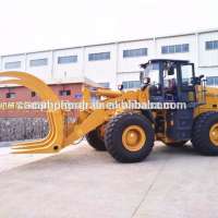 LONKING LG850 wheel Loader 5ton wheel loader with log grapple